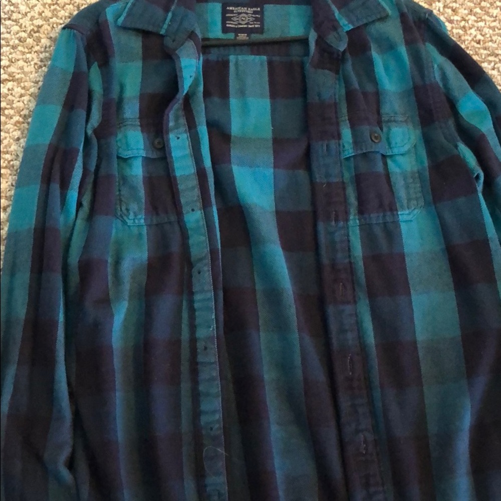 Flannel American Eagle long sleeve.